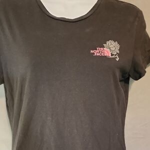 The North Face Gray Fitted Short Sleeve Tee